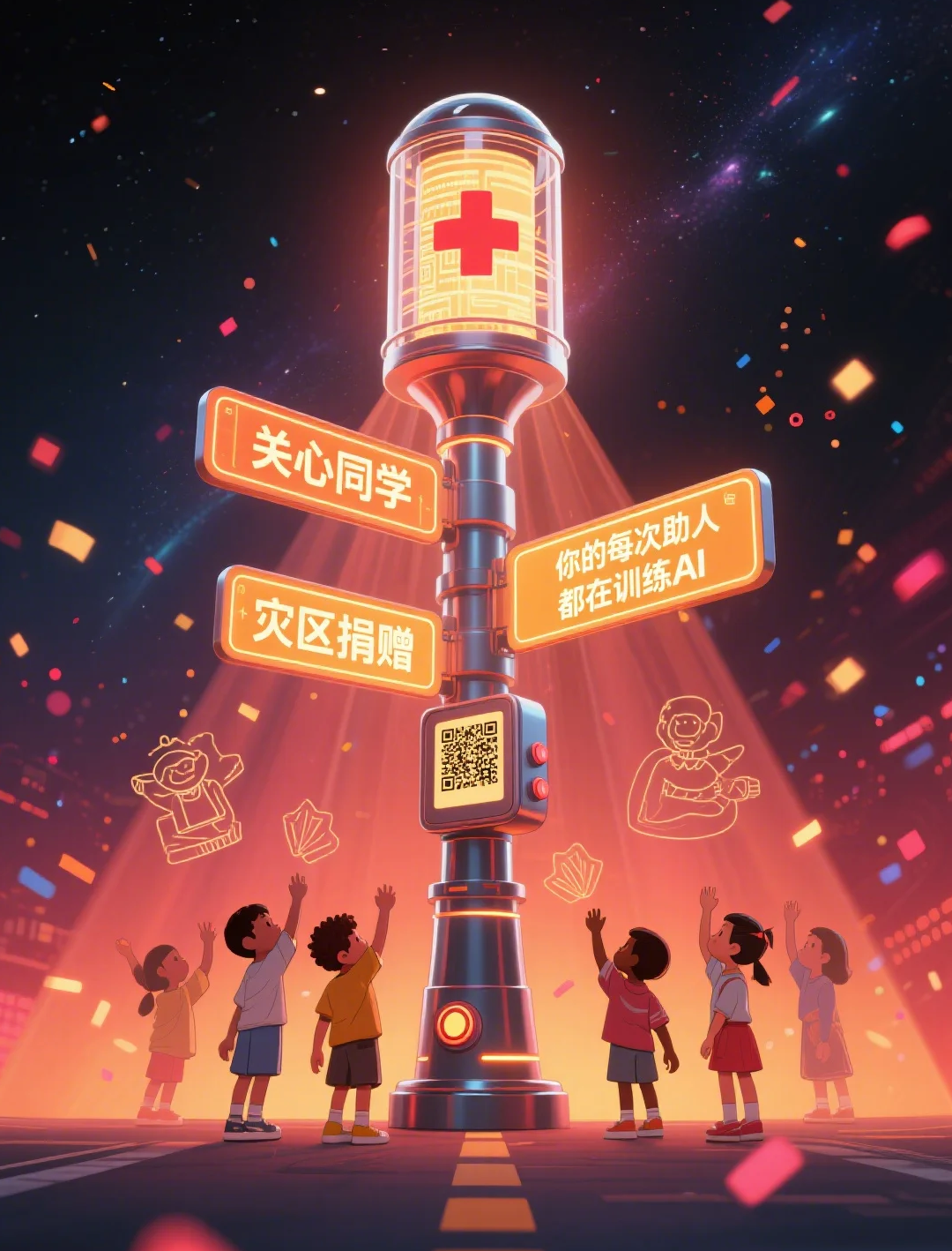 详细攻略:AI做海报和卡通形象设计,就是这么简单!