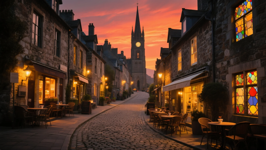 即梦AI 【构图篇】| 感受对角线构图之美,附提示词