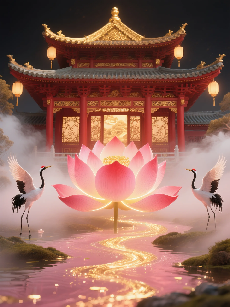 即梦AI 【仙侠神话】| 云顶仙宫,仙景同游,附提示词