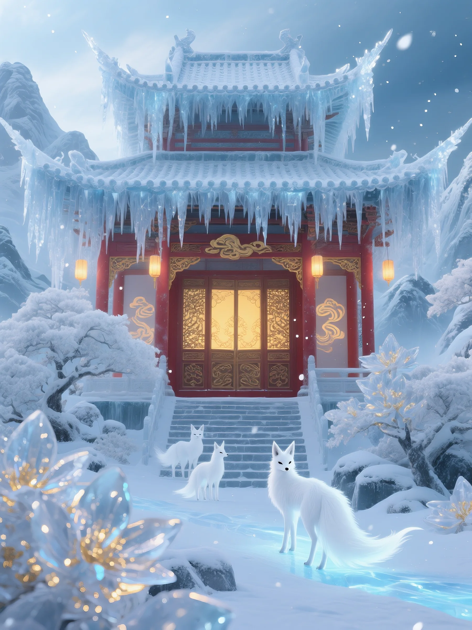 即梦AI 【仙侠神话】| 云顶仙宫,仙景同游,附提示词