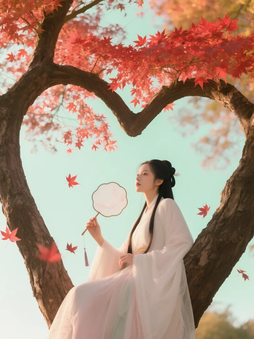 即梦AI 【植物】【树】| 你打卡过这样的爱心树吗？