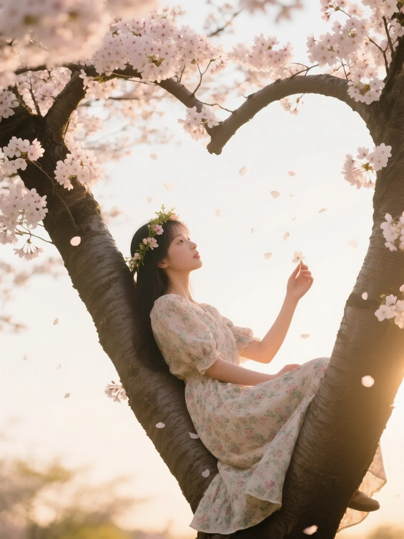 即梦AI 【植物】【树】| 你打卡过这样的爱心树吗？