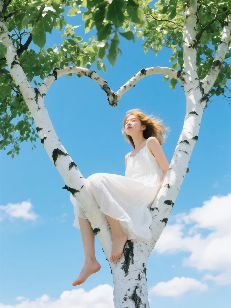 即梦AI 【植物】【树】| 你打卡过这样的爱心树吗？