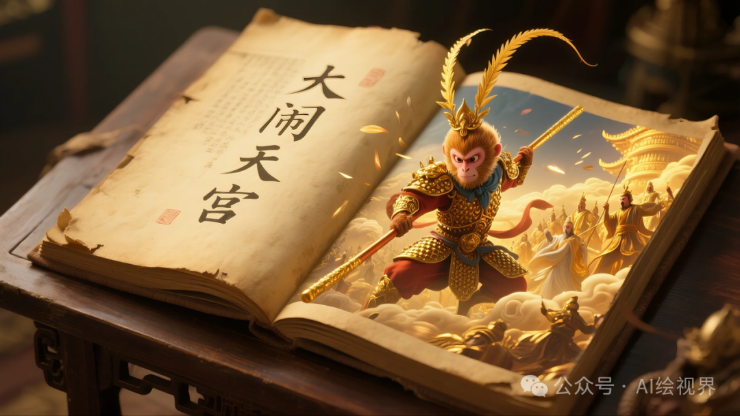 即梦AI | 四大名著AI玩出新高度，裸眼 3D 特效绝了