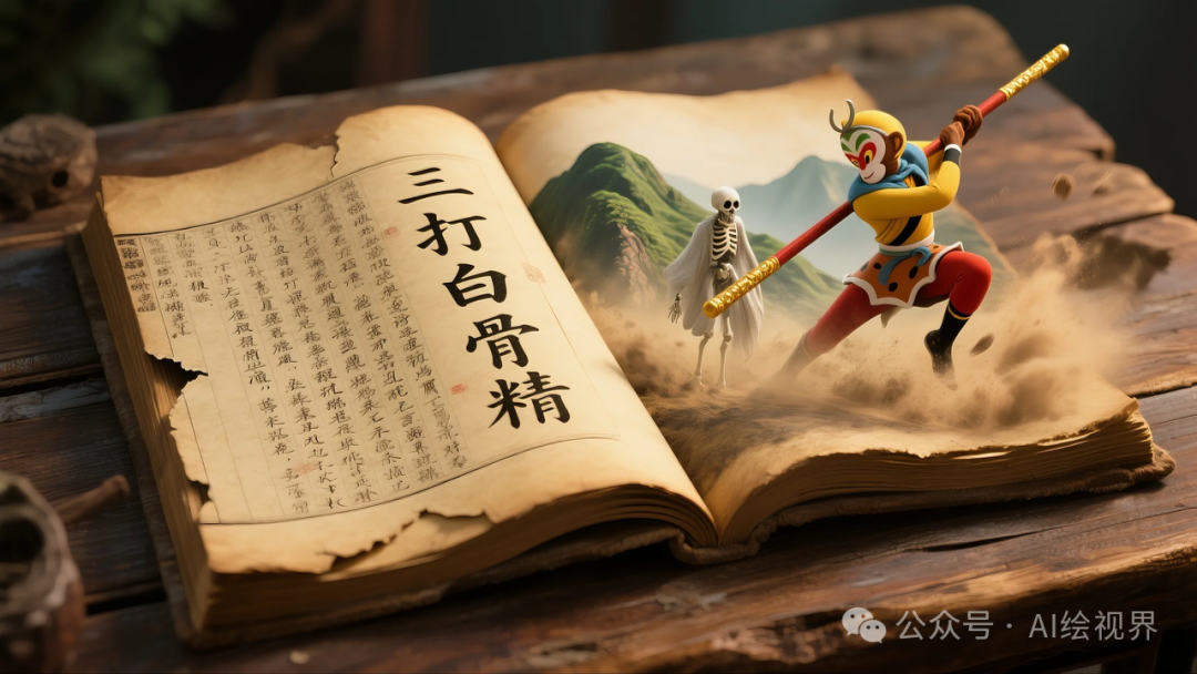 即梦AI | 四大名著AI玩出新高度，裸眼 3D 特效绝了