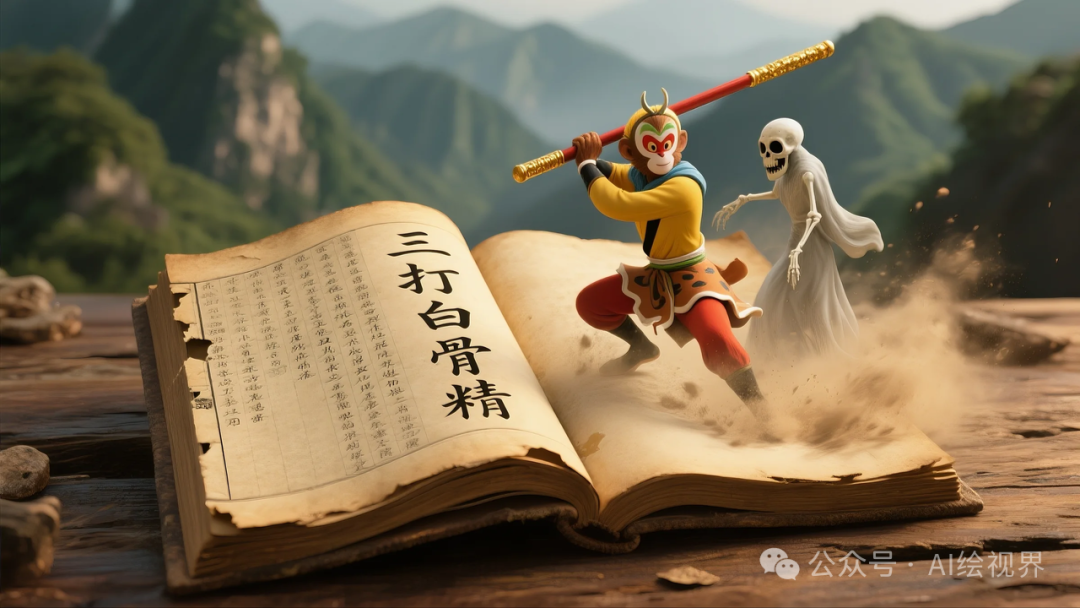即梦AI | 四大名著AI玩出新高度，裸眼 3D 特效绝了