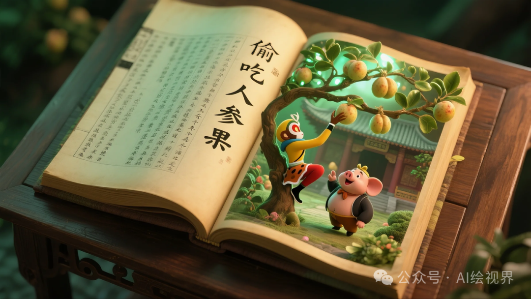 即梦AI | 四大名著AI玩出新高度，裸眼 3D 特效绝了