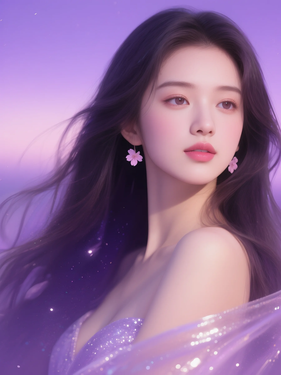 即梦AI 【美女系列】| 数字艺术缔造的倾世容颜,看完彻底沦陷,附提示词