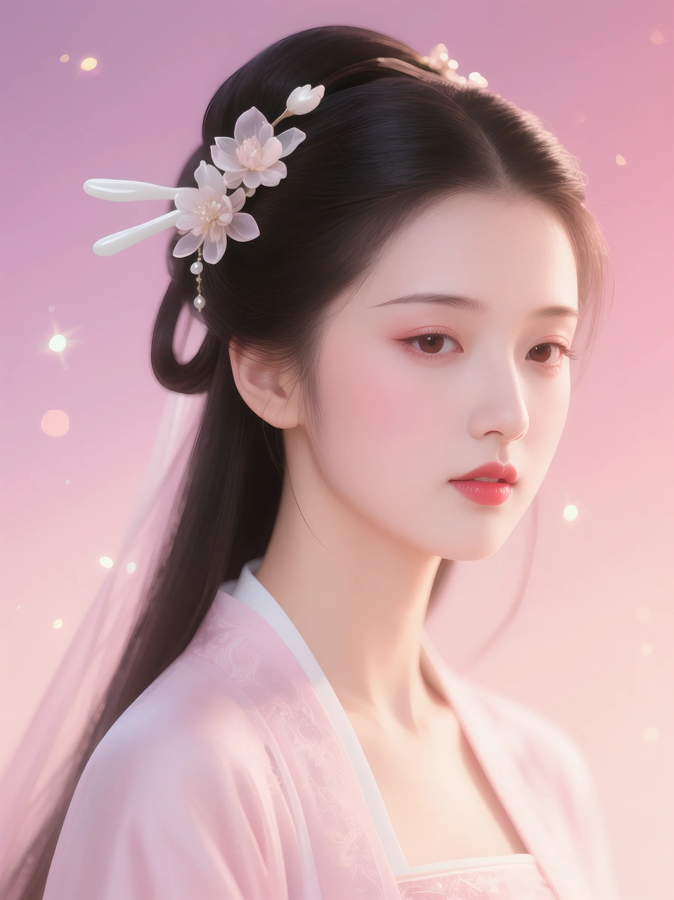 即梦AI 【美女系列】| 数字艺术缔造的倾世容颜,看完彻底沦陷,附提示词