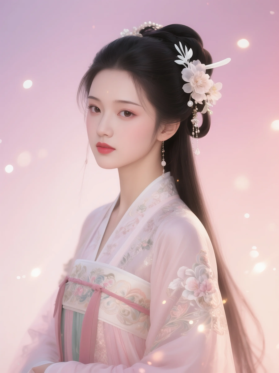 即梦AI 【美女系列】| 数字艺术缔造的倾世容颜,看完彻底沦陷,附提示词