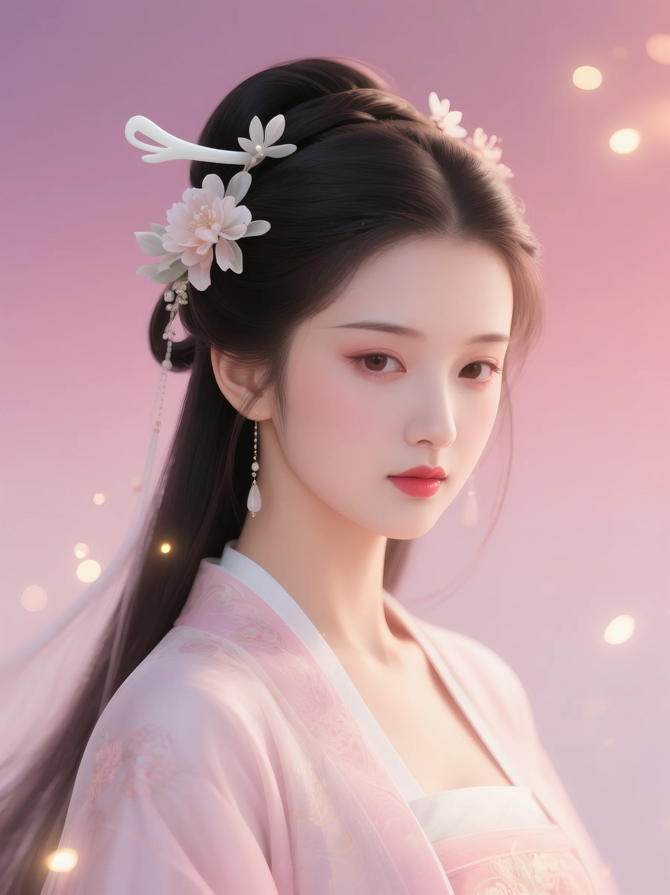即梦AI 【美女系列】| 数字艺术缔造的倾世容颜,看完彻底沦陷,附提示词