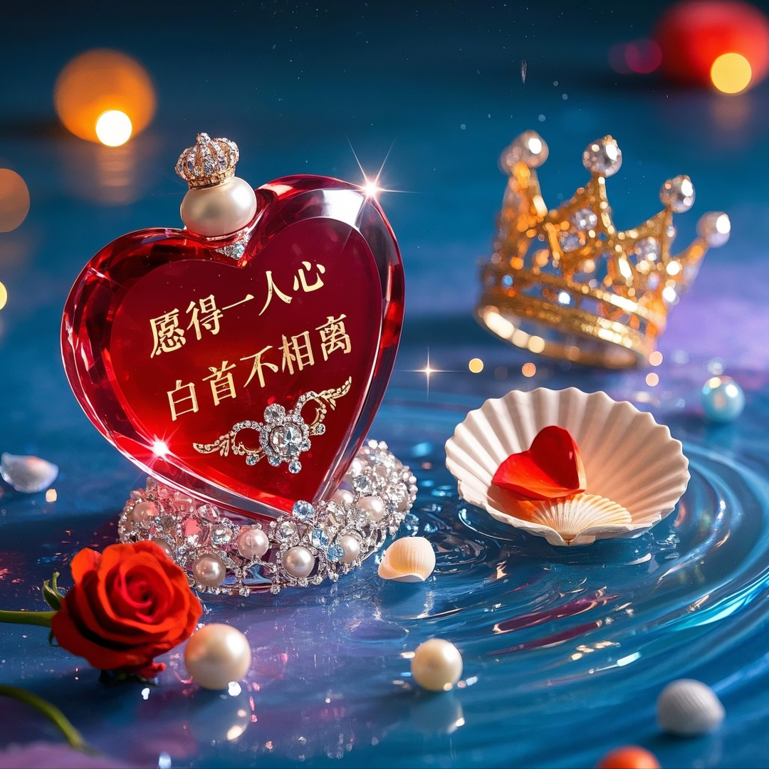 即梦AI【文字图片素材】| 用AI绘画表白!这些浪漫文字素材,让TA瞬间沦陷