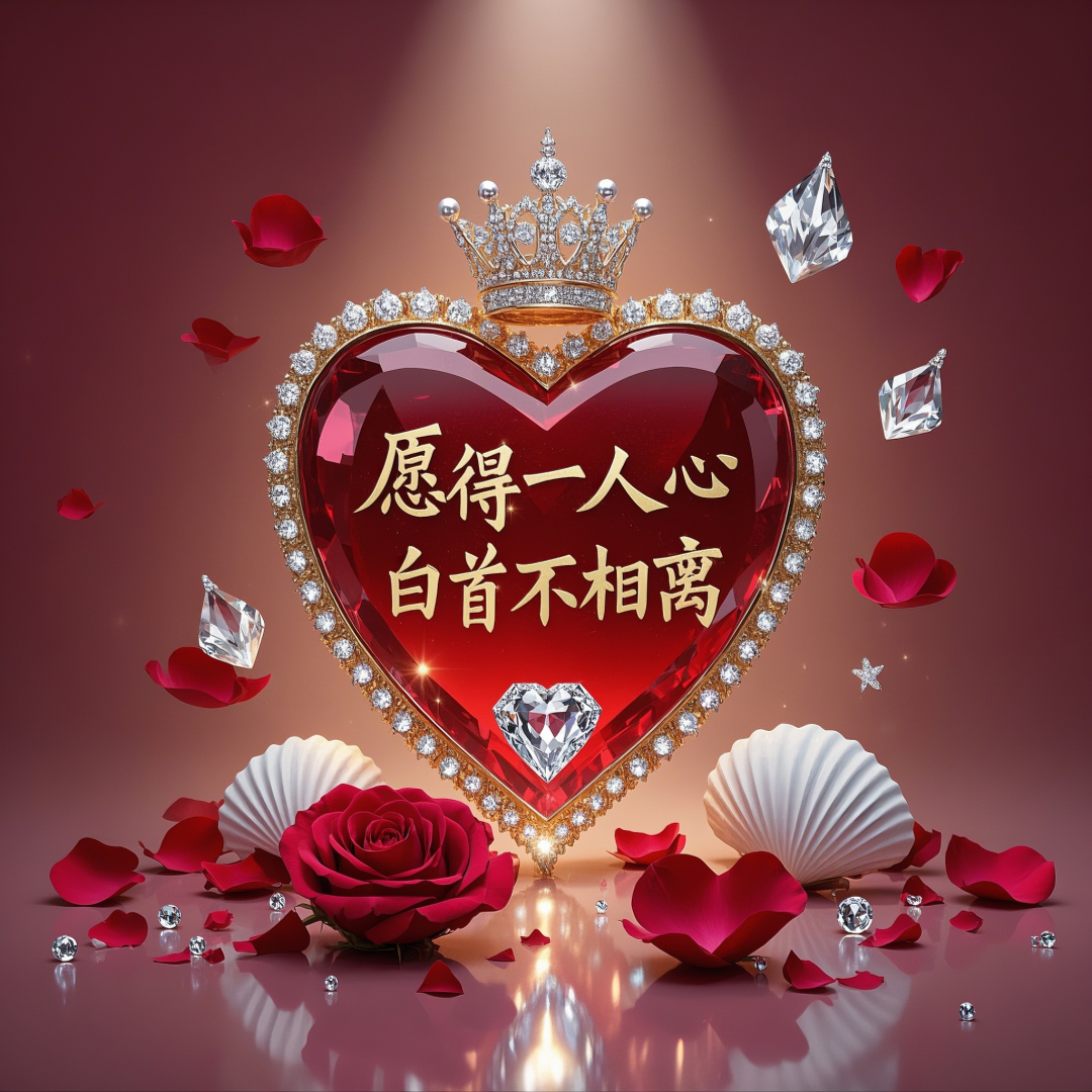 即梦AI【文字图片素材】| 用AI绘画表白!这些浪漫文字素材,让TA瞬间沦陷