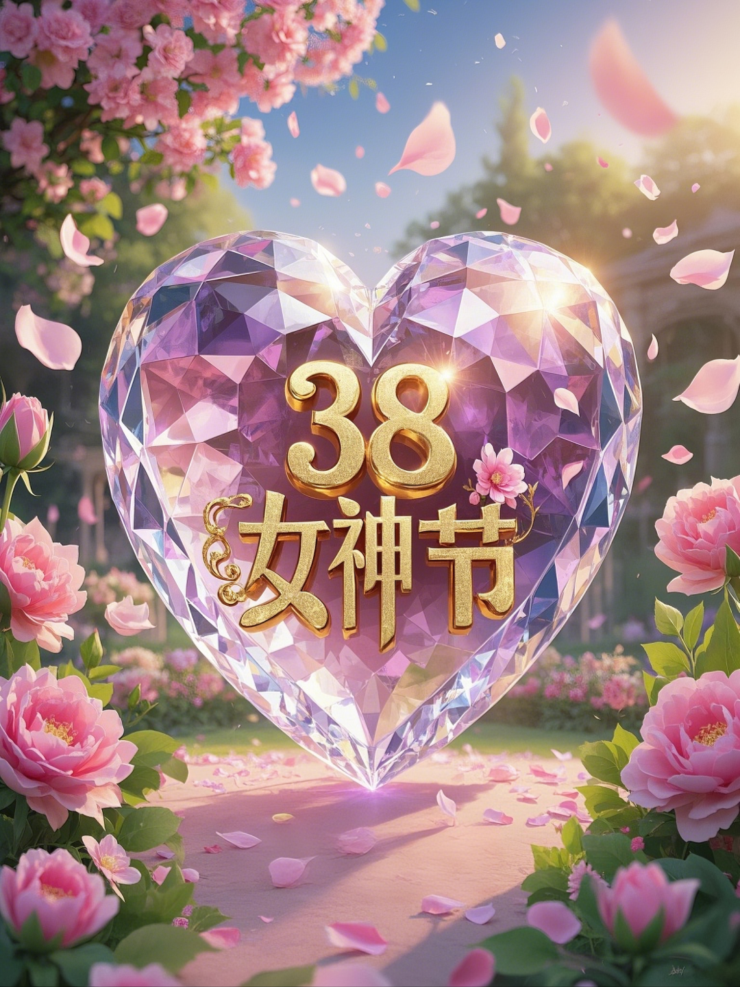 即梦AI【节日系列】【女神节】| 3分钟出图，今年女神节海报不求人