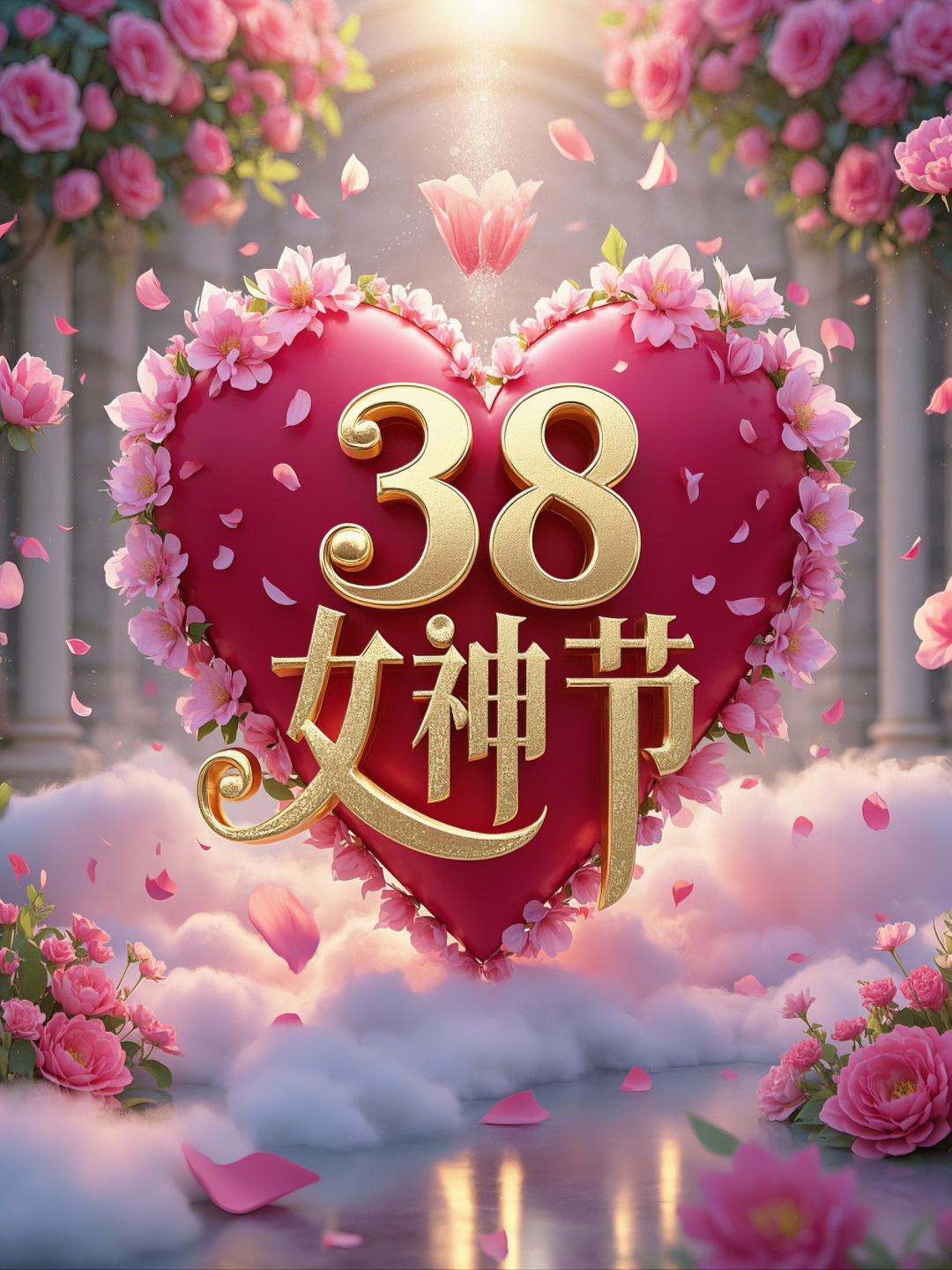 即梦AI【节日系列】【女神节】| 3分钟出图，今年女神节海报不求人