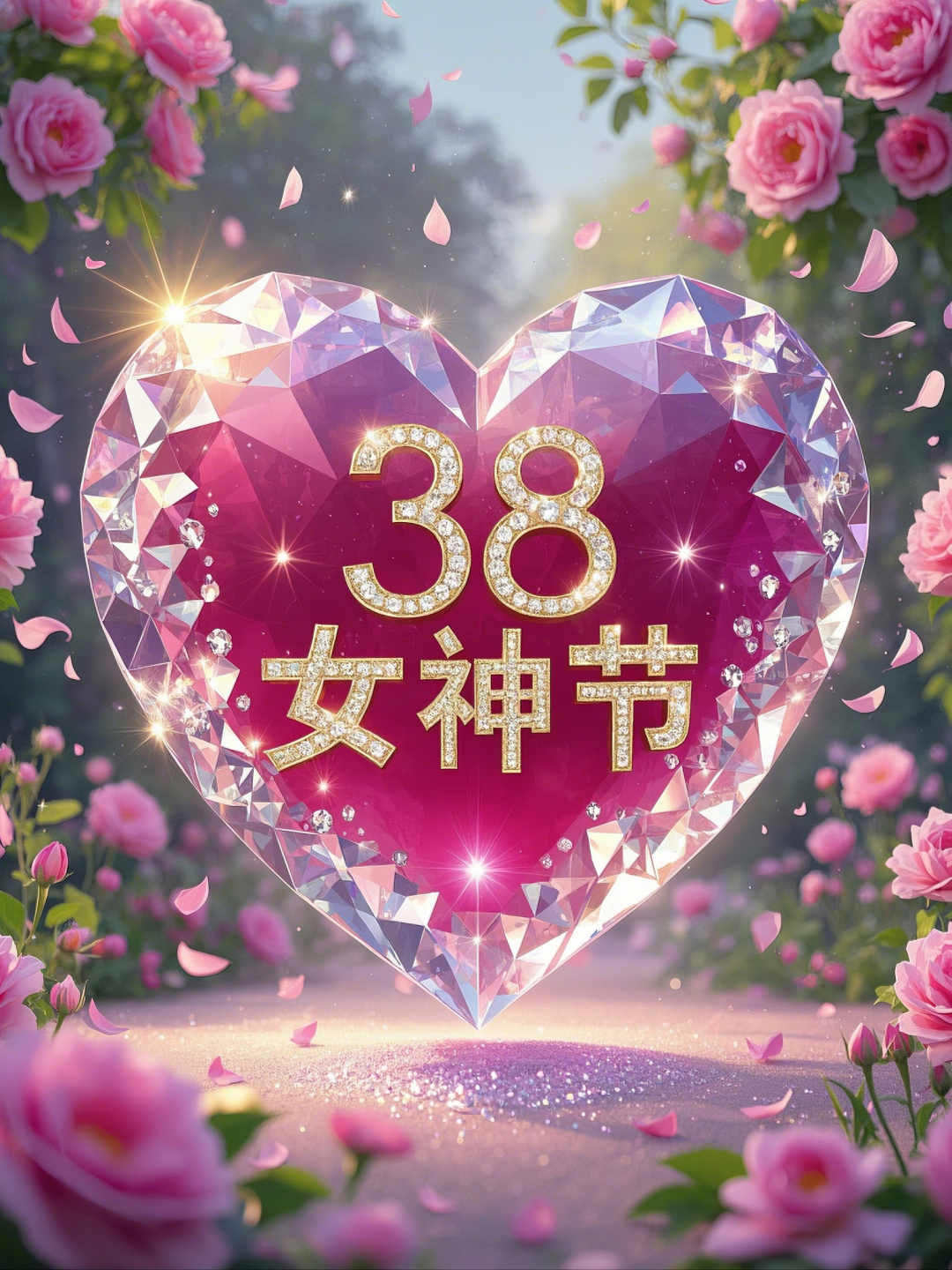 即梦AI【节日系列】【女神节】| 3分钟出图，今年女神节海报不求人