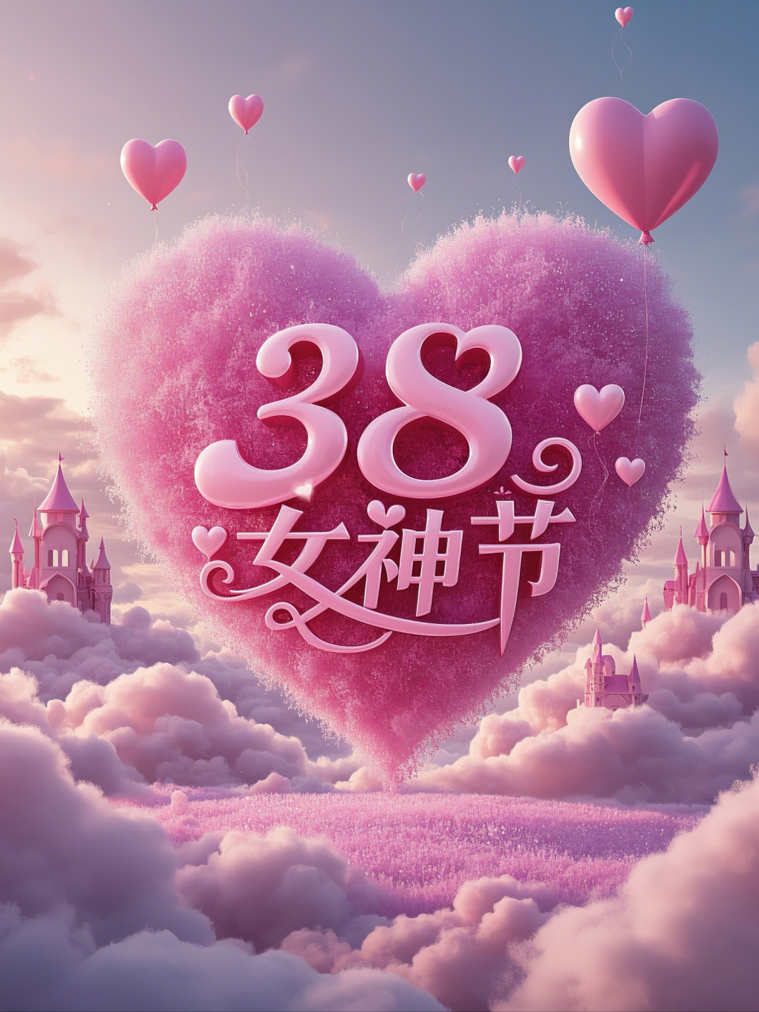 即梦AI【节日系列】【女神节】| 3分钟出图，今年女神节海报不求人