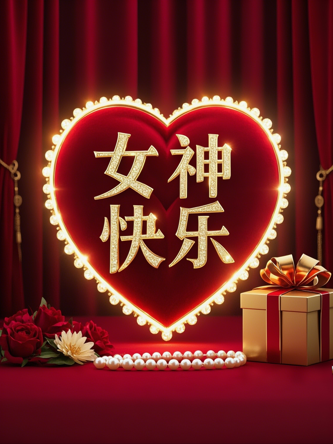 即梦AI【节日系列】【女神节】| 3分钟出图，今年女神节海报不求人