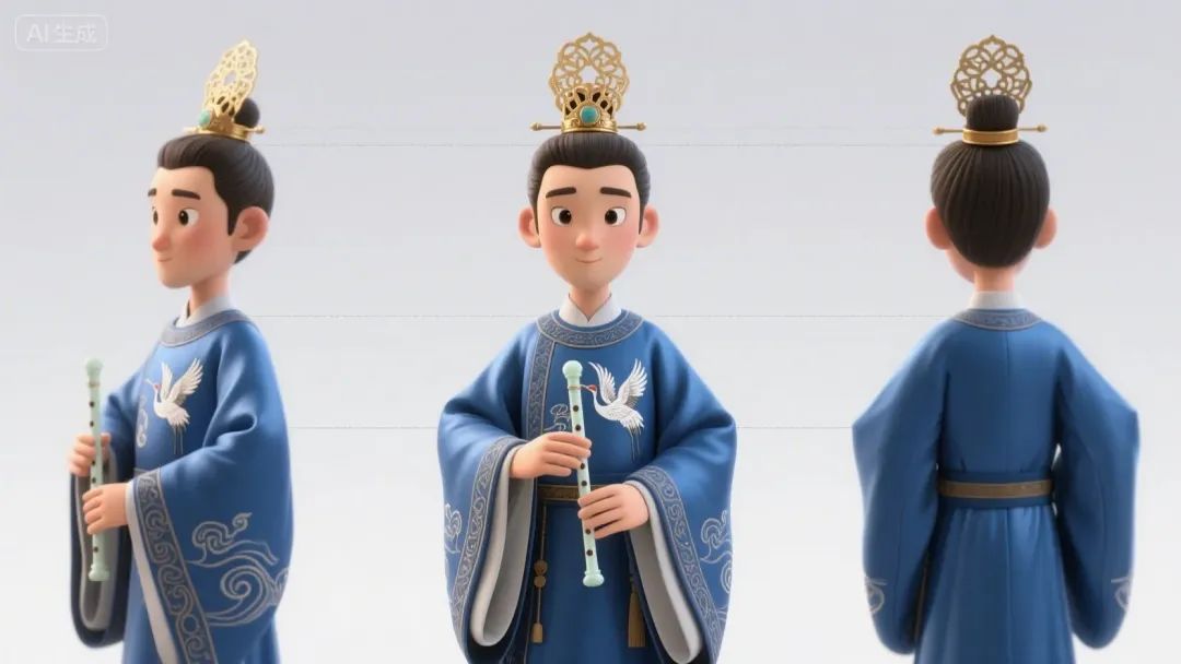 即梦AI画图教程：（八十）人物三视图设计指南