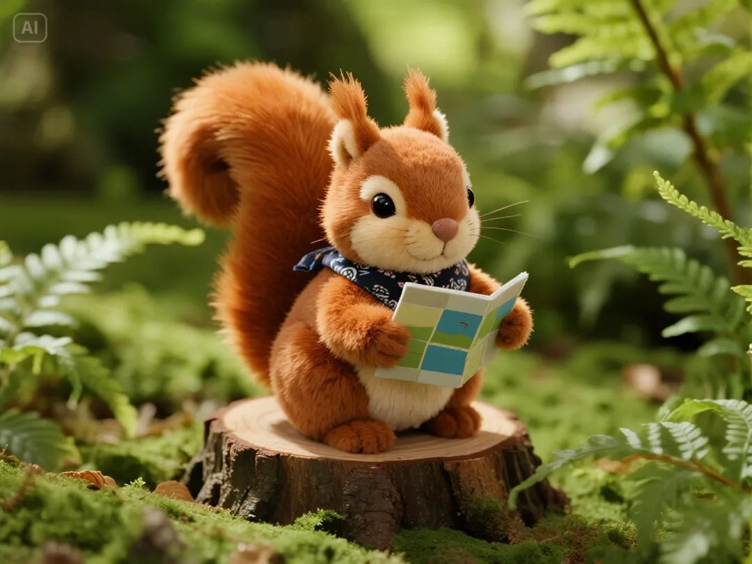 即梦AI画图教程:(七十二)治愈毛绒玩具创作指南