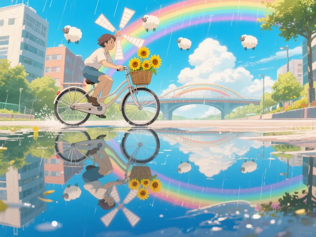 即梦AI画图教程:(六十二)治愈系生活幻想