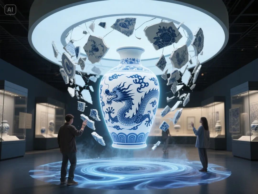 即梦AI画图教程：（五十一）青花瓷的数字化新生