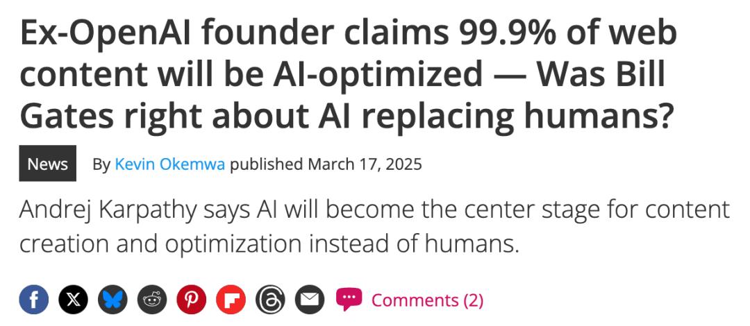 氛围编程后，Karpathy又双叒有新「脑洞」！PDF将死，未来99%是AI氛围阅读