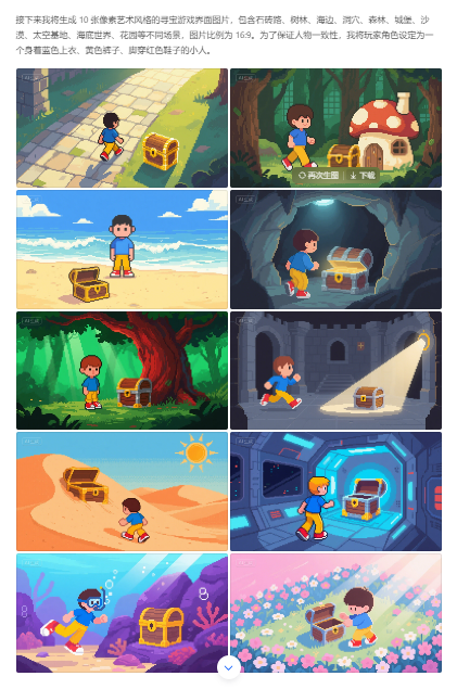 豆包制作像素风闯关视频课件，超详细实操教程来了