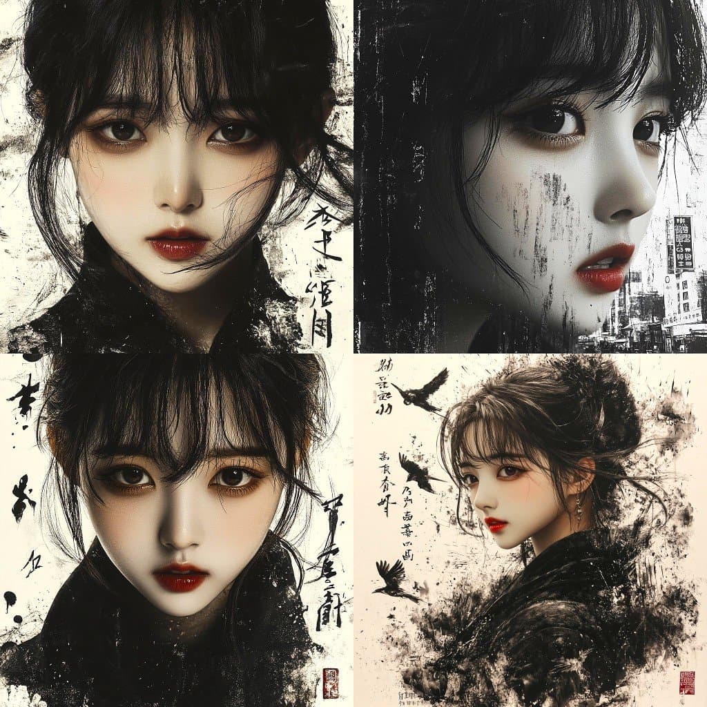 【AI头像绘画】5种绝美画风提示词分享(二)!无AI痕迹,就像手绘!