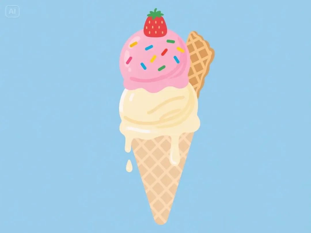 即梦AI画图教程:(六十八)扁平化简笔画