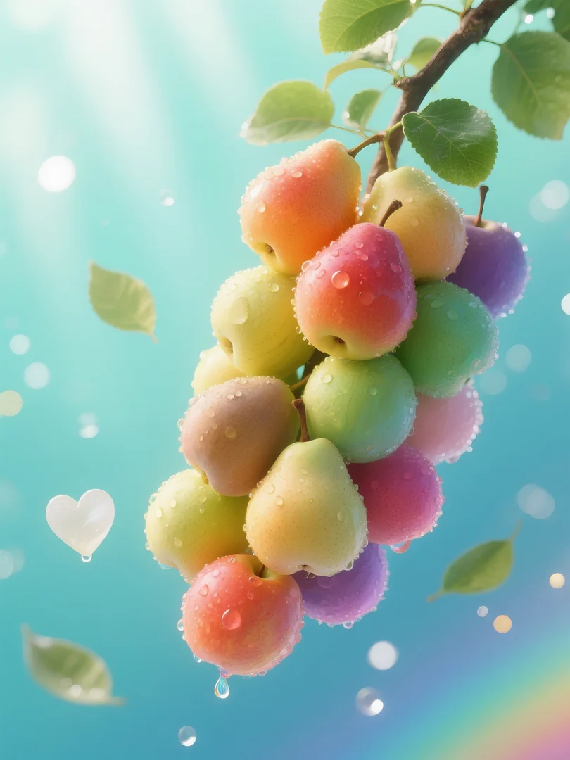 即梦AI 【水果】| 色彩缤纷的水果,附提示词