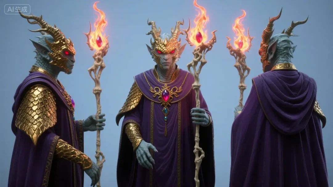 即梦AI画图教程:(八十)人物三视图设计指南