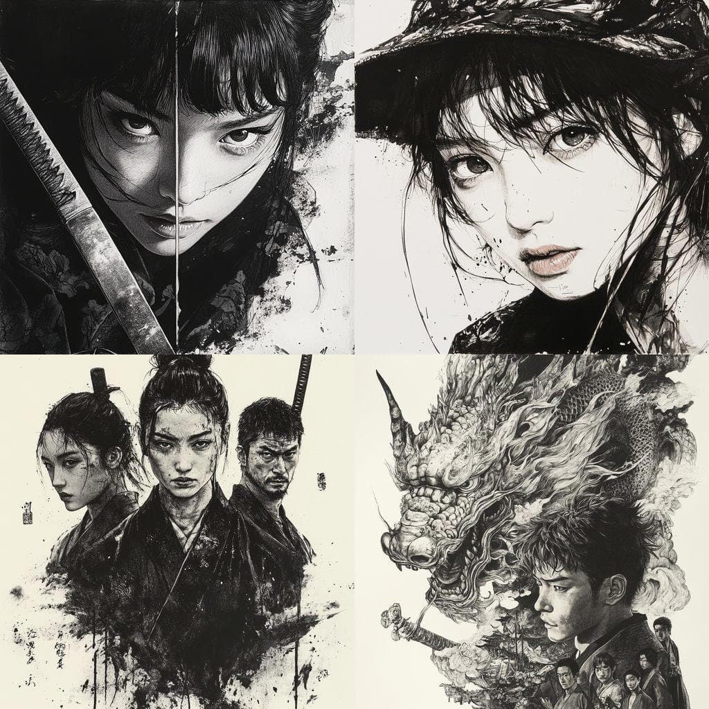 【AI头像绘画】5种绝美画风提示词分享(二)!无AI痕迹,就像手绘!