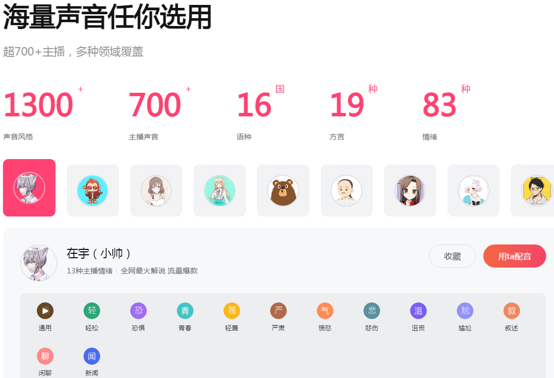 声音克隆tts软件哪个好 2025受欢迎的声音克隆软件排行榜