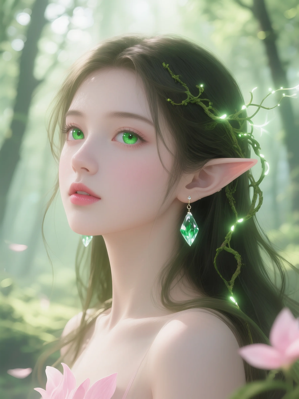 即梦AI 【美女系列】| 数字艺术缔造的倾世容颜,看完彻底沦陷,附提示词