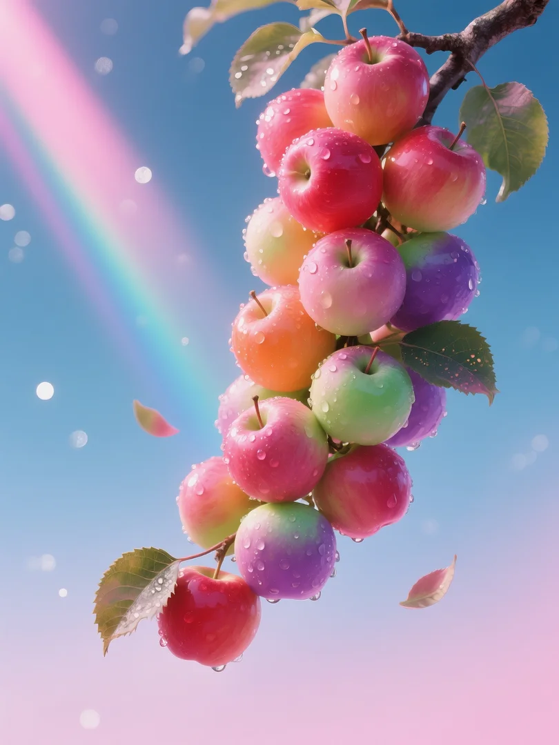 即梦AI 【水果】| 色彩缤纷的水果,附提示词