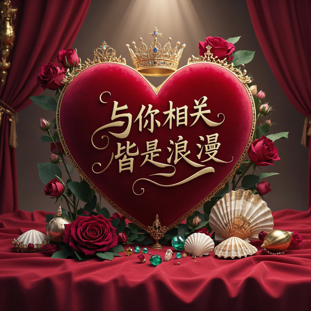 即梦AI【文字图片素材】| 用AI绘画表白!这些浪漫文字素材,让TA瞬间沦陷