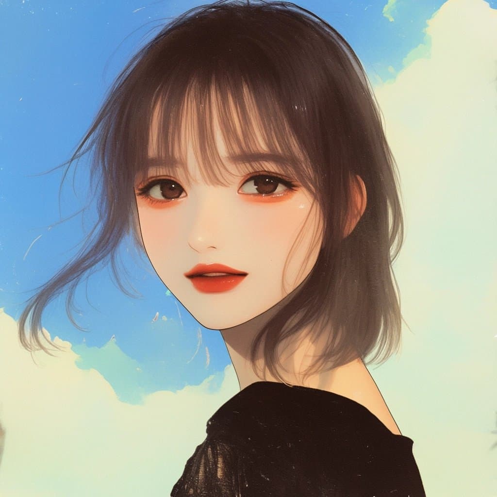 【AI头像绘画】5种绝美画风提示词分享(二)!无AI痕迹,就像手绘!