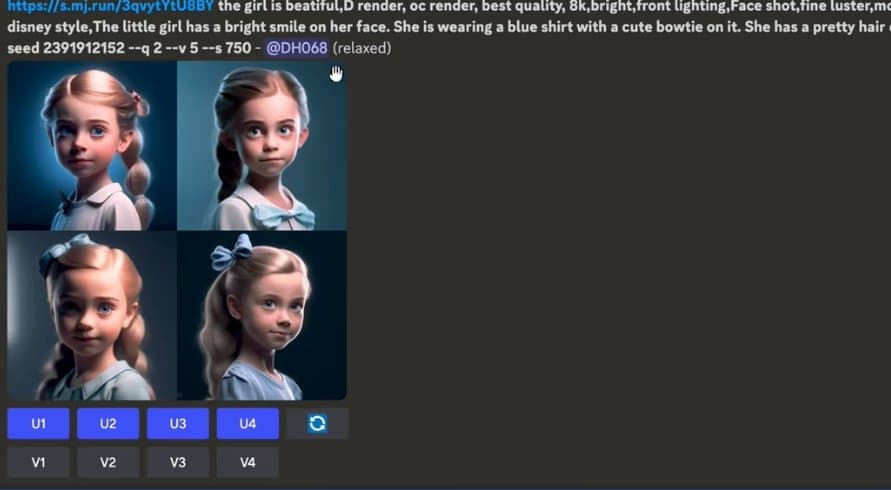 如何使用Midjourney制作3D表情包 Midjourney表情包制作教程