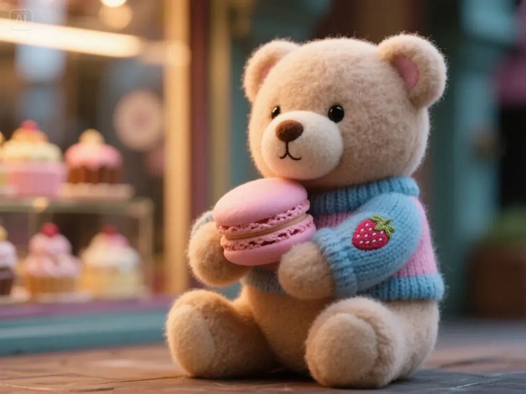 即梦AI画图教程：（七十二）治愈毛绒玩具创作指南