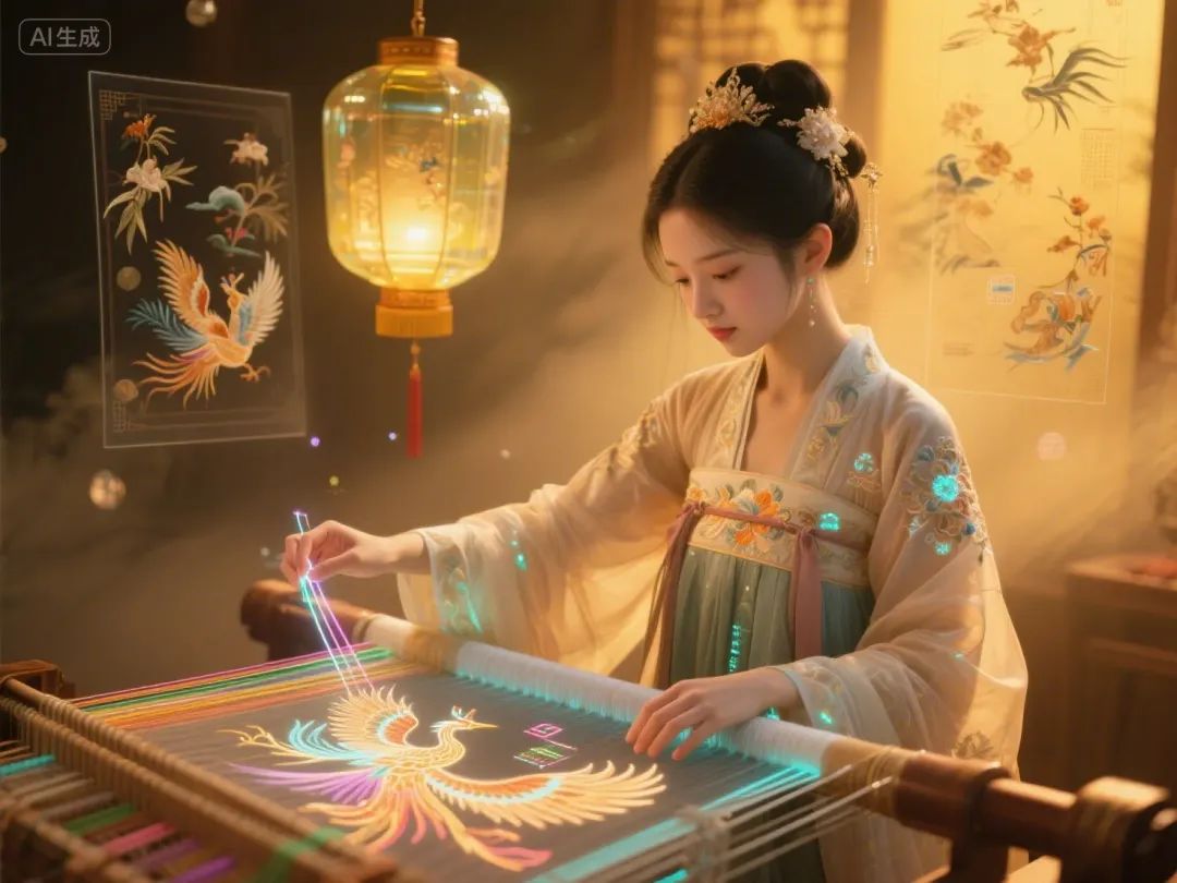 即梦AI画图教程：（七十七）赛博朋克古风人物创作指南