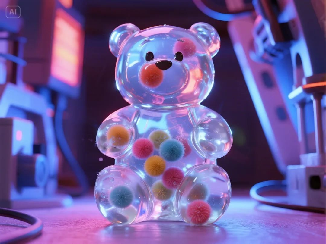 即梦AI画图教程:(七十二)治愈毛绒玩具创作指南