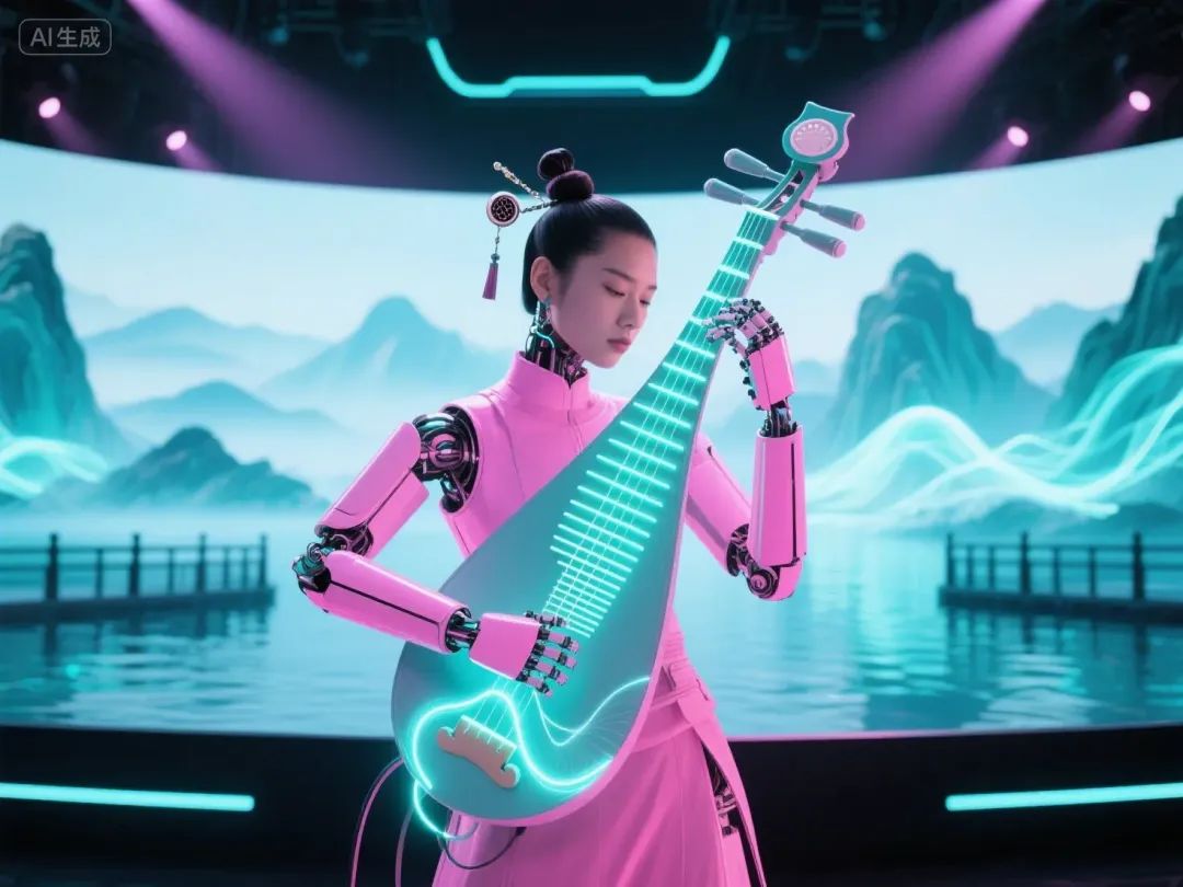 即梦AI画图教程：（七十七）赛博朋克古风人物创作指南