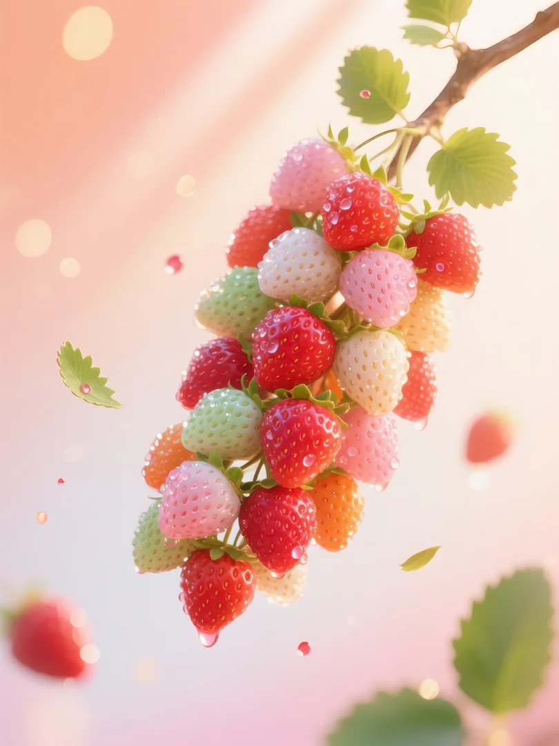 即梦AI 【水果】| 色彩缤纷的水果,附提示词