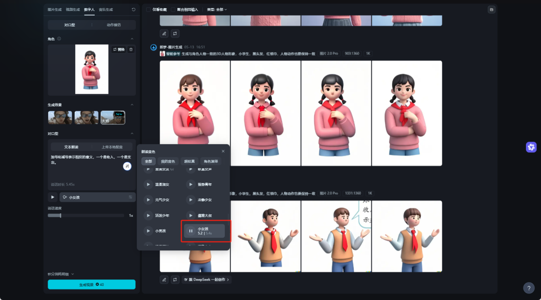 AI生成3D数字人课件，超详细实操教程来啦
