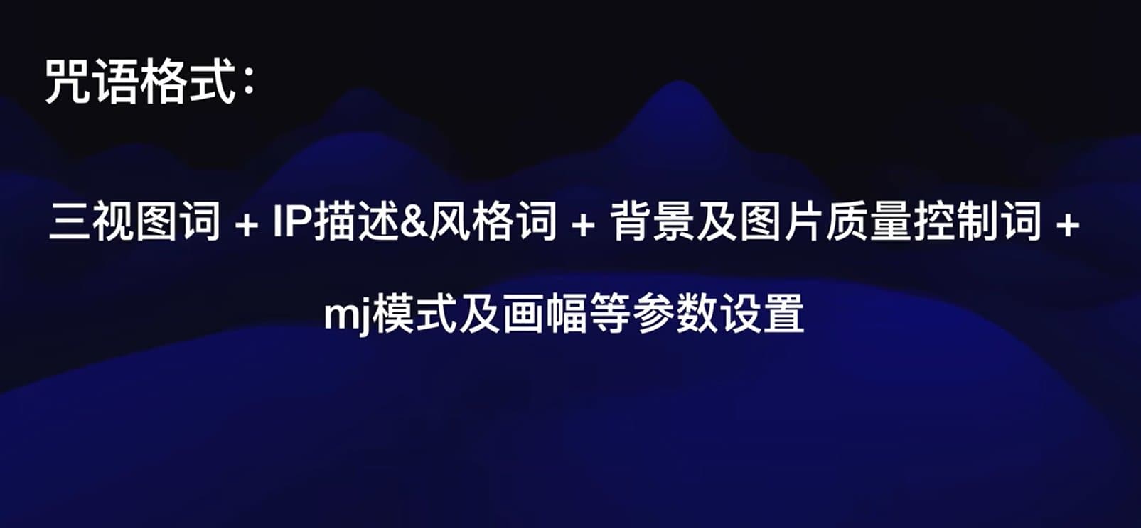 如何使用Midjourney生成IP三视图 Midjourney三视图咒语及教程