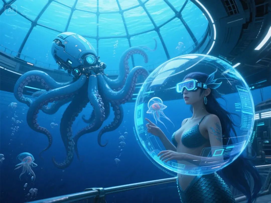 即梦AI画图教程:(七十一)美人鱼绘画创作指南