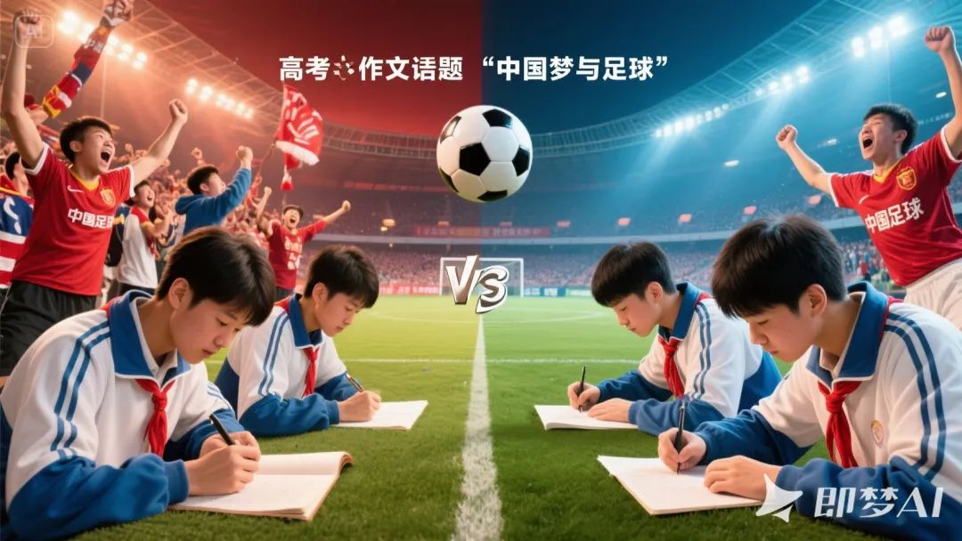 如果有一天，我们能够将梦赠予他人，我想送给国足