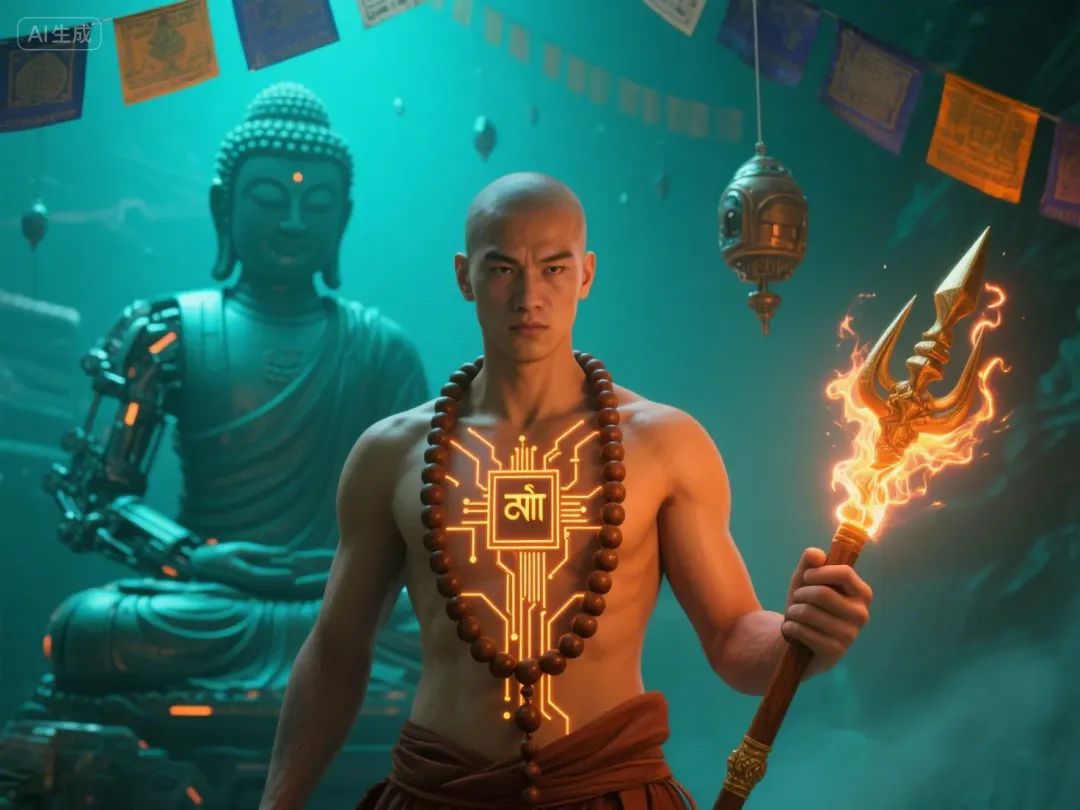 即梦AI画图教程：（七十七）赛博朋克古风人物创作指南