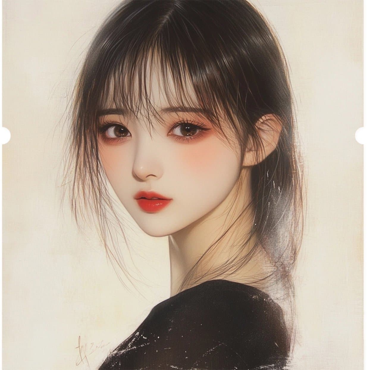 【AI头像绘画】5种绝美画风提示词分享（一）！无AI痕迹，就像手绘！